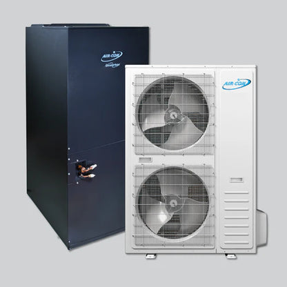 Air-Con SD Premium - 60000 BTU - 17.5 SEER - 5 Ton Pre-Charged Heat Pump Inverter - Ducted Central Air Conditioner