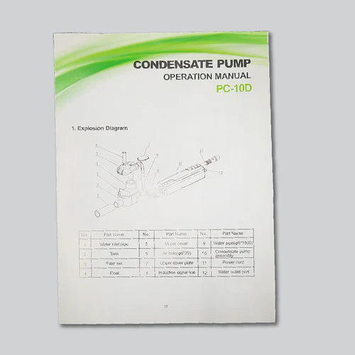 Condensate Pump for Mini Split